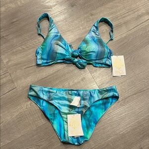 BECCA | Women's Knot-Front Adjustable Bikini Top